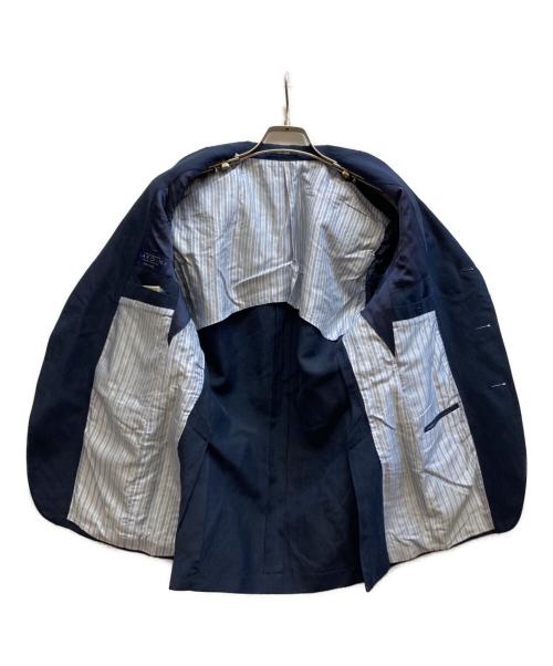 LARDINI（ラルディーニ）LARDINI (ラルディーニ) シルクリネンテーラードジャケット/PK45001EK ネイビー サイズ:44の古着・服飾アイテム