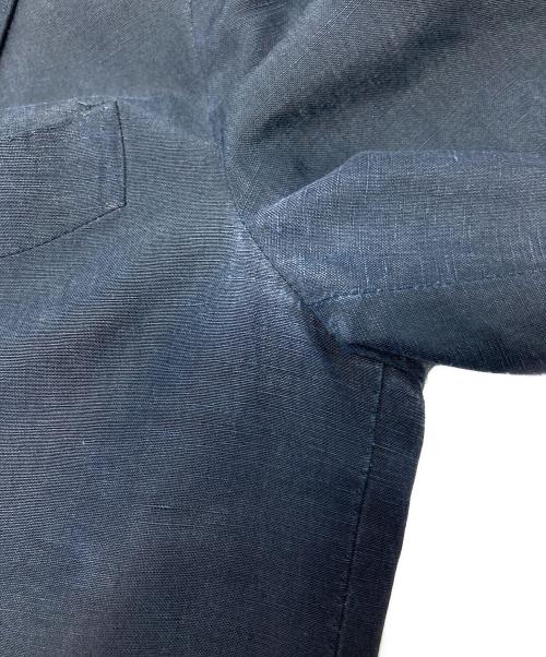 LARDINI（ラルディーニ）LARDINI (ラルディーニ) シルクリネンテーラードジャケット/PK45001EK ネイビー サイズ:44の古着・服飾アイテム
