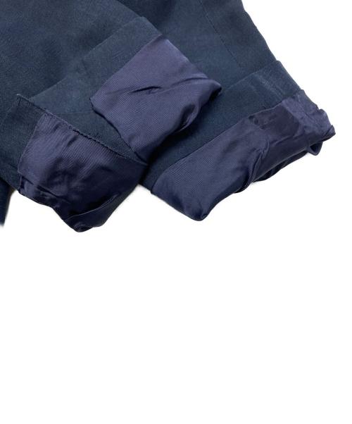 LARDINI（ラルディーニ）LARDINI (ラルディーニ) シルクリネンテーラードジャケット/PK45001EK ネイビー サイズ:44の古着・服飾アイテム