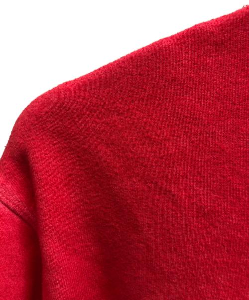 DSQUARED2（ディースクエアード）DSQUARED2 (ディースクエアード) One Life Organic Cotton Fit Hooded Sweatshirt レッド サイズ:Lの古着・服飾アイテム