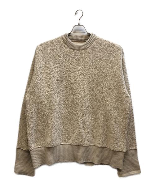 JIL SANDER（ジルサンダー）JIL SANDER (ジルサンダー) SWEATSHIRT CN LS アイボリー サイズ:XXLの古着・服飾アイテム