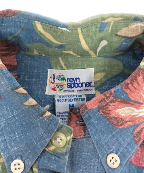 reyn spooner（レイン スプナー）reyn spooner (レイン スプナー) アロハシャツ ブルー サイズ:Mの古着・服飾アイテム
