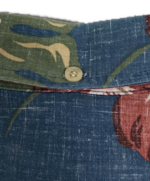 reyn spooner（レイン スプナー）reyn spooner (レイン スプナー) アロハシャツ ブルー サイズ:Mの古着・服飾アイテム