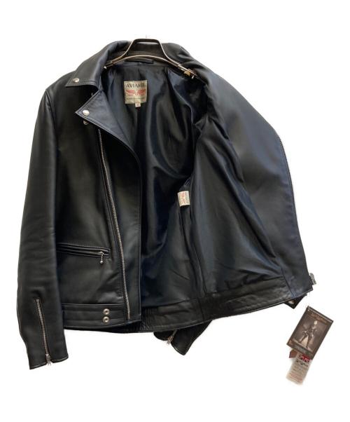 Lewis Leathers（ルイスレザース）Lewis Leathers (ルイスレザース) 441T CYCLON TIGHT FIT タイトフィット サイクロン ダブル ライダース レザー ジャケット/441T ブラック サイズ:36の古着・服飾アイテム