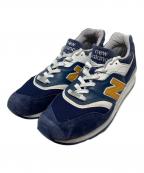 NEW BALANCEニューバランス）の古着「スニーカー/M997PAN」｜ネイビー