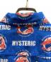 中古・古着 Hysteric Glamour (ヒステリックグラマー) シャーク ガール 総柄 コットンリネン シャツ/02172AH01 ブルー サイズ:M：6000円