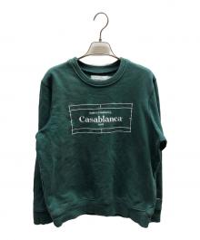CASABLANCA（カサブランカ）の古着「スウェット」｜グリーン