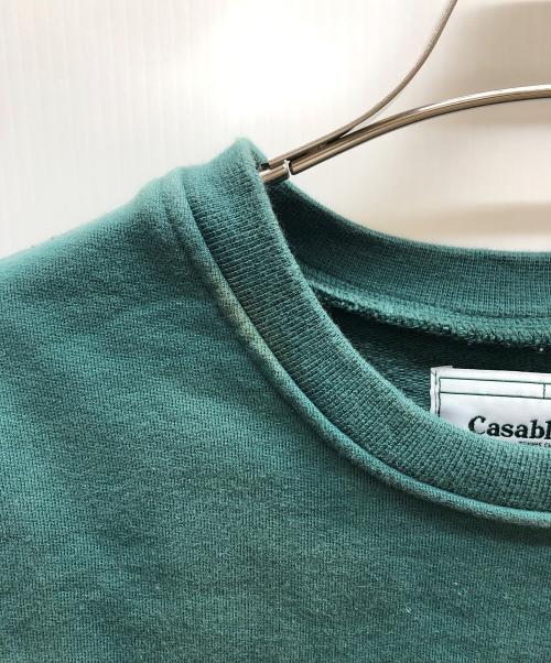 CASABLANCA（カサブランカ）CASABLANCA (カサブランカ) スウェット グリーン サイズ:Mの古着・服飾アイテム