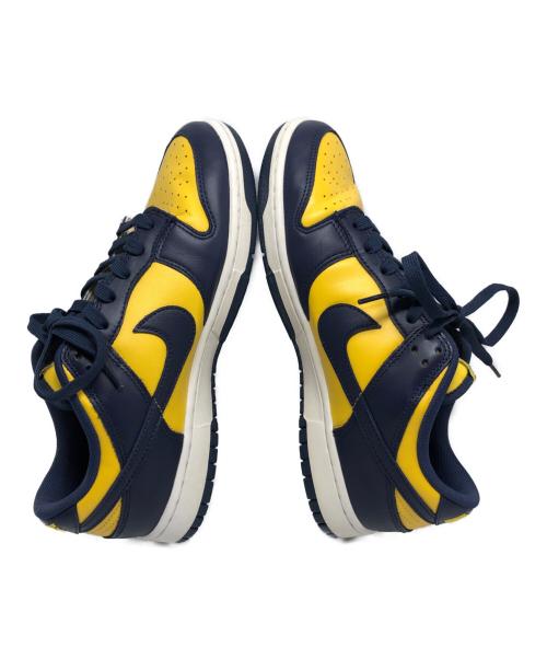 NIKE（ナイキ）NIKE (ナイキ) ローカットスニーカー イエロー×ネイビー サイズ:US9の古着・服飾アイテム