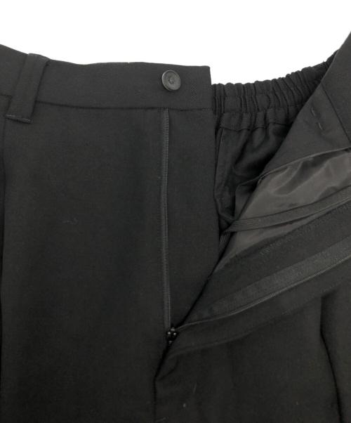 MAISON SPECIAL（メゾンスペシャル）MAISON SPECIAL (メゾンスペシャル) 4 Colors Chambray Washable Wool Prime-Wide Snow Pants ブラック サイズ:2の古着・服飾アイテム