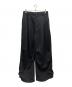 MAISON SPECIAL（メゾンスペシャル）の古着「4 Colors Chambray Washable Wool Prime-Wide Snow Pants」｜ブラック