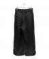 MAISON SPECIAL (メゾンスペシャル) 4 Colors Chambray Washable Wool Prime-Wide Snow Pants ブラック サイズ:2：12000円
