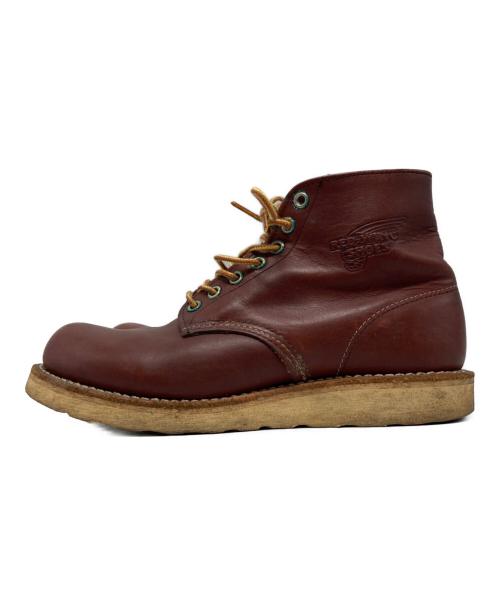 RED WING（レッドウィング）RED WING (レッドウィング) ワークブーツ レッド サイズ:US6 1/2の古着・服飾アイテム