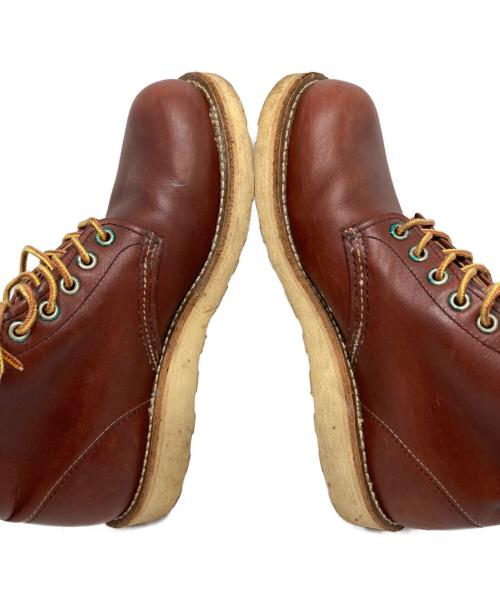 RED WING（レッドウィング）RED WING (レッドウィング) ワークブーツ レッド サイズ:US6 1/2の古着・服飾アイテム