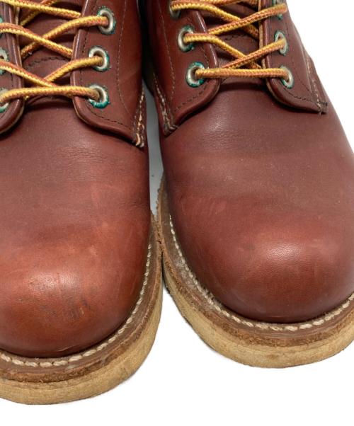 RED WING（レッドウィング）RED WING (レッドウィング) ワークブーツ レッド サイズ:US6 1/2の古着・服飾アイテム
