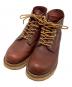 RED WING（レッドウィング）の古着「ワークブーツ」｜レッド
