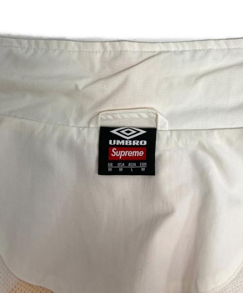 UMBRO（アンブロ）UMBRO (アンブロ) Supreme (シュプリーム) Track Jacket ホワイト サイズ:Mの古着・服飾アイテム