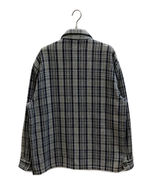 SUPREME（シュプリーム）SUPREME (シュプリーム) Heavy Flannel Shirt グレー サイズ:Mの古着・服飾アイテム