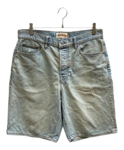 stussy（ステューシー）stussy (ステューシー) BIG OL' SHORT DENIM インディゴ サイズ:32の古着・服飾アイテム