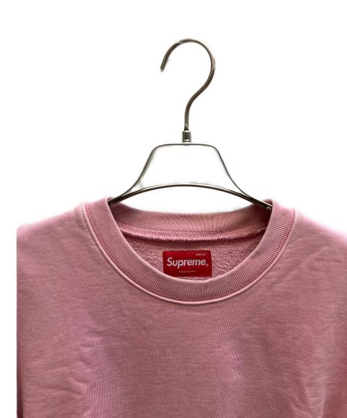 SUPREME（シュプリーム）Supreme (シュプリーム) クルーネックスウェット ピンク サイズ:MEDIUMの古着・服飾アイテム