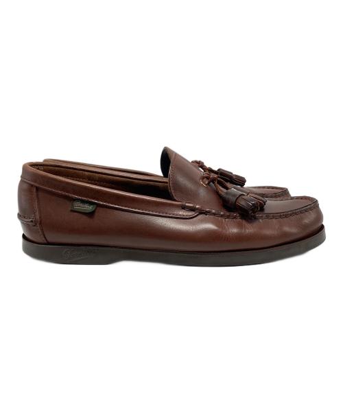 PARABOOT（パラブーツ）PARABOOT (パラブーツ) RECIFタッセルローファー ブラウン サイズ:6 1/2の古着・服飾アイテム