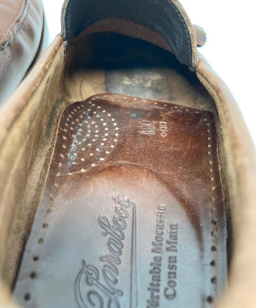 PARABOOT（パラブーツ）PARABOOT (パラブーツ) RECIFタッセルローファー ブラウン サイズ:6 1/2の古着・服飾アイテム