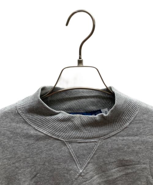 POLO RALPH LAUREN（ポロ・ラルフローレン）POLO RALPH LAUREN (ポロ・ラルフローレン) 3段ロゴモックネックスウェット グレー サイズ:XXSの古着・服飾アイテム