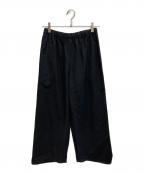 rode de chambre COMME des GARCONSローブドシャンブル コムデギャルソン）の古着「ウールパンツ / RI-P003」｜ブラック