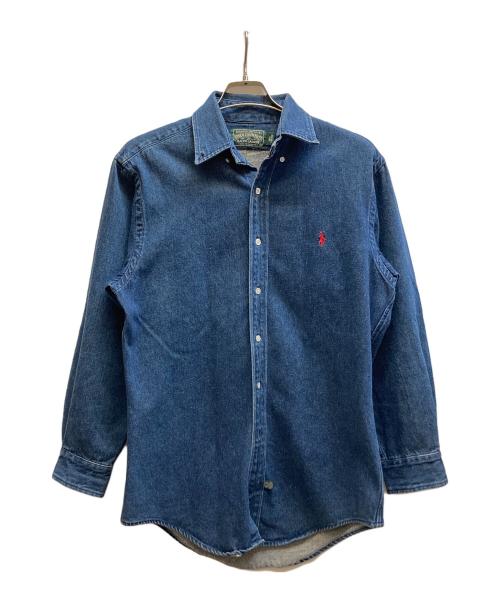 POLO COUNTRY（ポロカントリー）POLO COUNTRY (ポロカントリー) デニムシャツ インディゴ サイズ:Sの古着・服飾アイテム