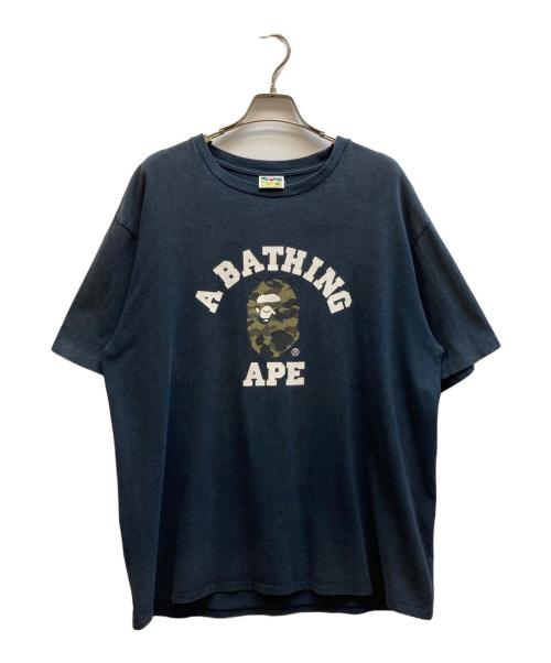A BATHING APE（アベイシングエイプ）A BATHING APE (アベイシングエイプ) Tシャツ ネイビー サイズ:2XLの古着・服飾アイテム