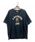 A BATHING APE（アベイシングエイプ）の古着「Tシャツ」｜ネイビー