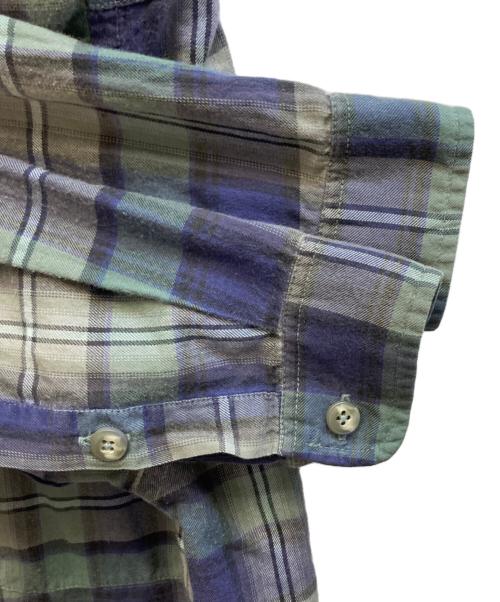 Patagonia（パタゴニア）Patagonia (パタゴニア) チェックシャツ グリーン×ネイビー サイズ:Mの古着・服飾アイテム
