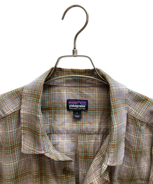 Patagonia（パタゴニア）Patagonia (パタゴニア) Pima Cotton Shirt / 53837 ベージュ サイズ:Lの古着・服飾アイテム