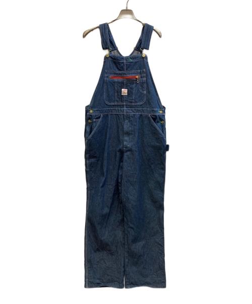 Pointer（ポインター）Pointer (ポインター) デニムオーバーオール インディゴ サイズ:W-40 L-32の古着・服飾アイテム