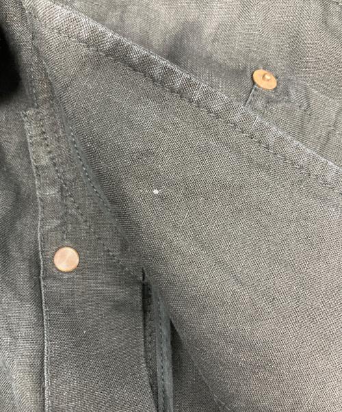 KENZO（ケンゾー）KENZO (ケンゾー) リネンジャケット/FK556VE02C2 ブラック サイズ:Lの古着・服飾アイテム