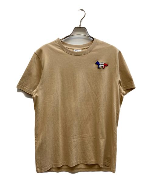 PUMA（プーマ）PUMA (プーマ) MAISON KITSUNE (メゾンキツネ) OVERSIZED TEE/530434-96 ベージュ サイズ:Sの古着・服飾アイテム