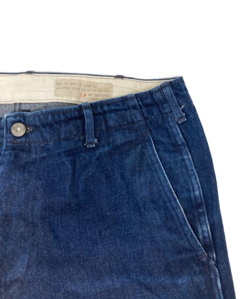 BONCOURA（ボンクラ）BONCOURA (ボンクラ) セルビッチデニムパンツ/072-915-4225 インディゴ サイズ: 86cm (W34)の古着・服飾アイテム