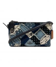 COACH（コーチ）の古着「キャニオンキルトデニムクロスボディ/37790」｜インディゴ