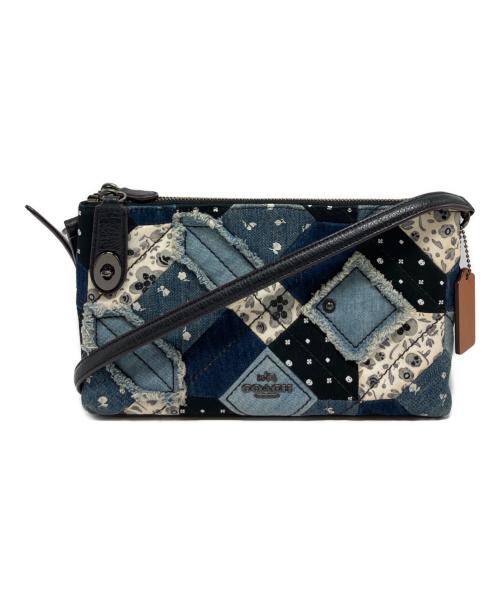 COACH（コーチ）COACH (コーチ) キャニオンキルトデニムクロスボディ/37790 インディゴ サイズ:₋の古着・服飾アイテム