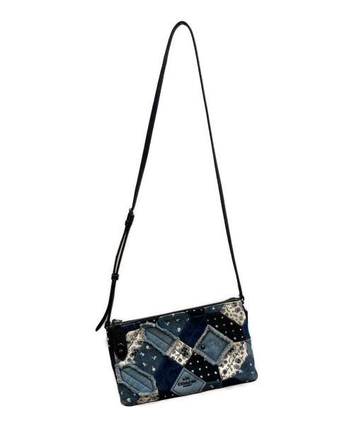 COACH（コーチ）COACH (コーチ) キャニオンキルトデニムクロスボディ/37790 インディゴ サイズ:₋の古着・服飾アイテム