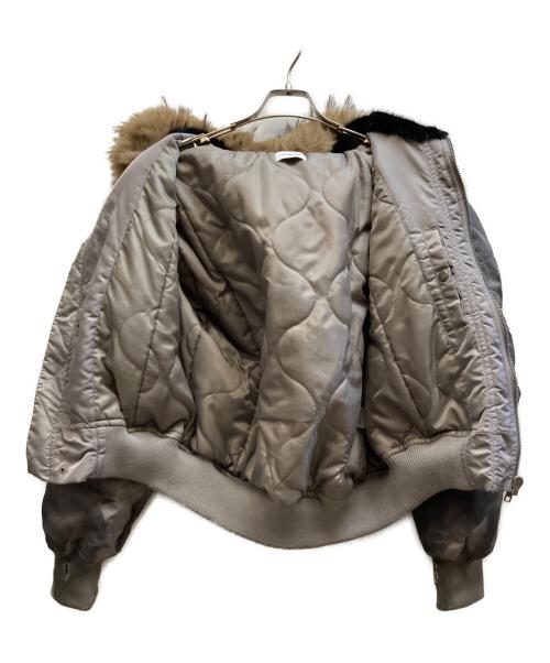 ANDER HUNK（アンダーハンク）ANDER HUNK (アンダーハンク) Faded N2B Flight Jacket/AH093010BW グレー サイズ:Mの古着・服飾アイテム