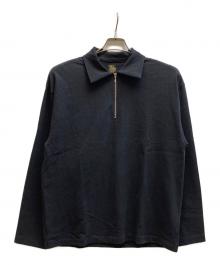 BATONER（バトナ―）の古着「JUMBERCA TENJIKU POLO ZIP BATONER/BN-24FM-014」｜ブラック
