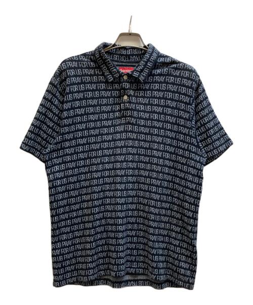 SUPREME（シュプリーム）SUPREME (シュプリーム) PLAY FOR US JACQUARD POLO ブラック サイズ:Sの古着・服飾アイテム