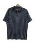 SUPREME（シュプリーム）の古着「PLAY FOR US JACQUARD POLO」｜ブラック