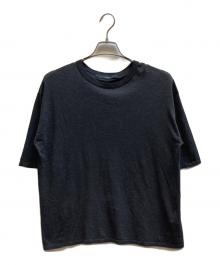 FRAMeWORK（フレームワーク）の古着「18ゲージニットTシャツ」｜グレー