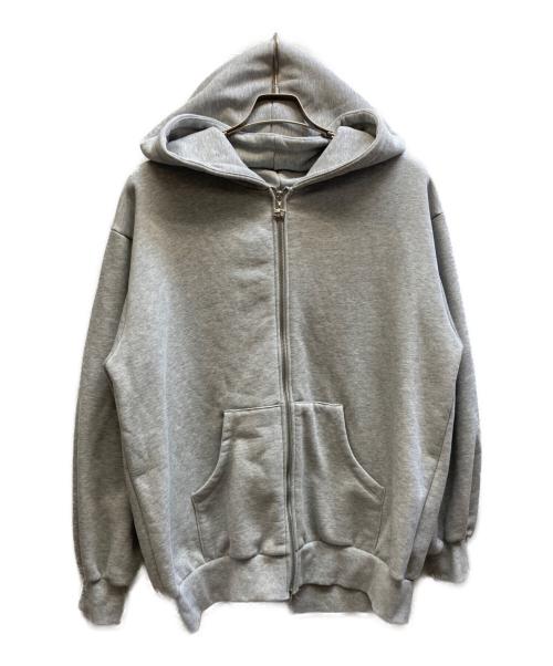 darich（ダーリッチ）darich (ダーリッチ) Hello Darichジップアップフーディ グレー サイズ:Freeの古着・服飾アイテム