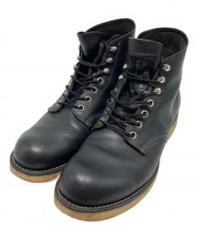 RED WING（レッドウィング）の古着「6-inch Classic Round/8165」｜ブラック