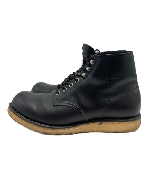 RED WING（レッドウィング）RED WING (レッドウィング) 6-inch Classic Round/8165 ブラック サイズ:UK71/2の古着・服飾アイテム