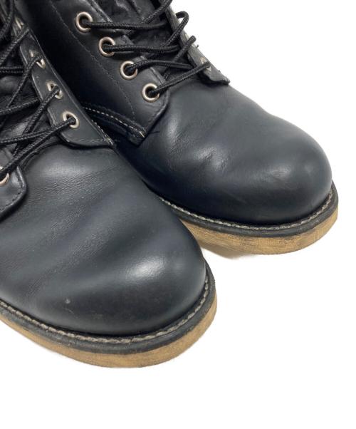 RED WING（レッドウィング）RED WING (レッドウィング) 6-inch Classic Round/8165 ブラック サイズ:UK71/2の古着・服飾アイテム