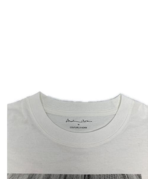 Couture d'adam（クチュールドアダム）COUTURE D'ADAM (クチュールドアダム) monochro jane T Tシャツ/26SS-245 ホワイト サイズ:38 未使用品の古着・服飾アイテム
